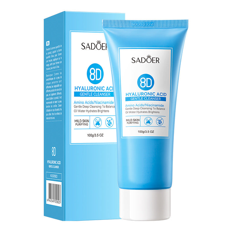 8D Hyaluronic Acid Gentle Cleanser, No Facial Cleanser