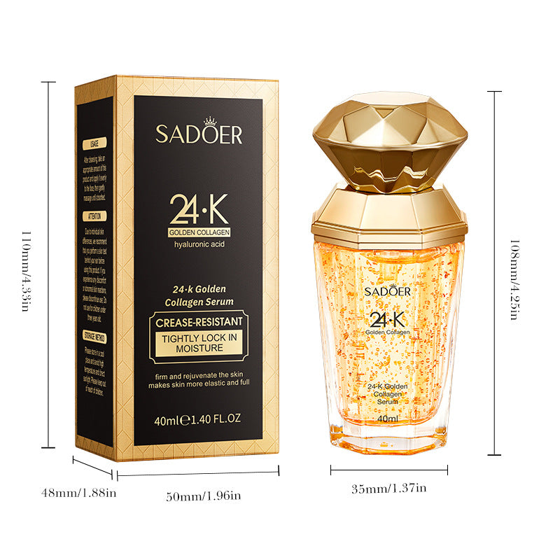 24 · K Gold  Serum Hydrating Improve Fine Line Serum