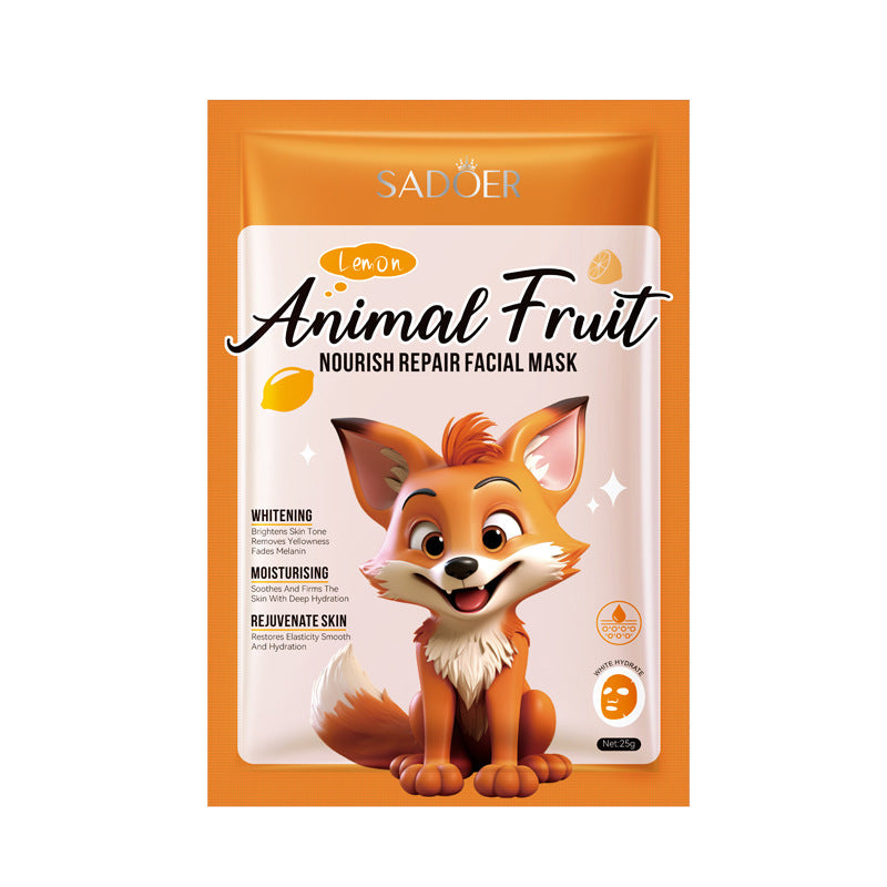 Animal Series Hydrating, Moisturizing, Nourishing and Repairing Fruit Mask,