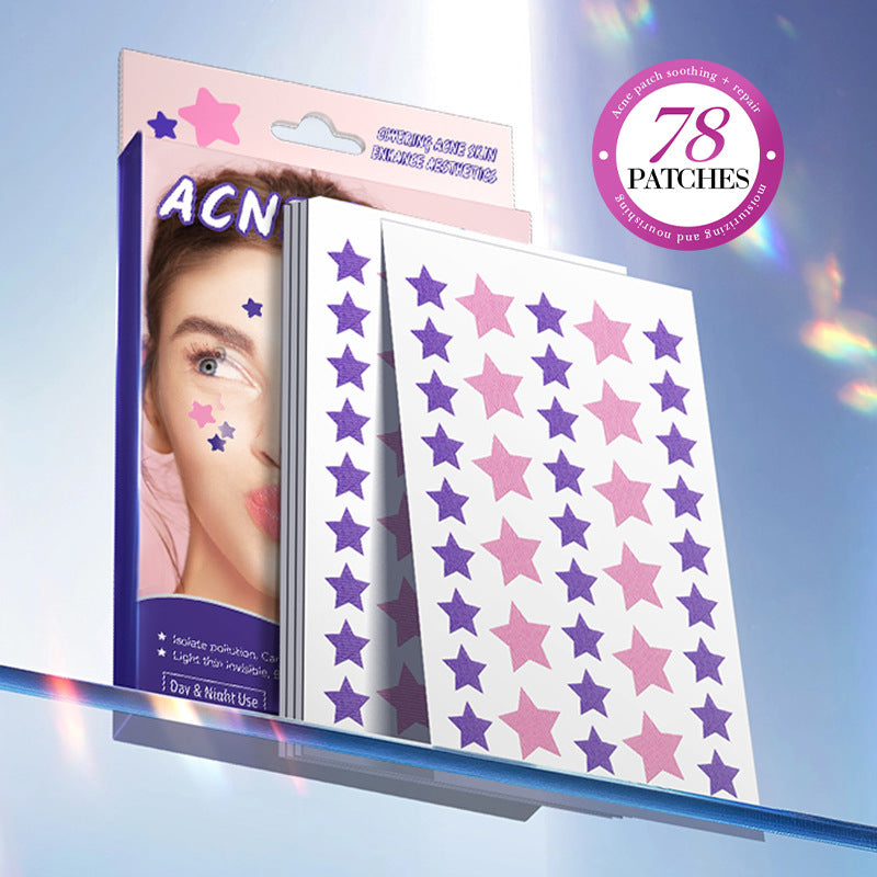 Acne repair stickers, colored acne stickers, students remove acne