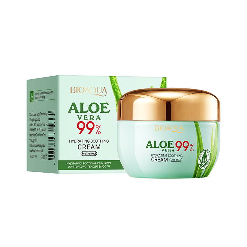 Aloe Vera Hydrating Soothing Cream, Moisturizing Skin Moisturizing Cream