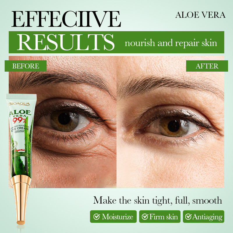 Aloe Vera Multi-effect Firming Repair Eye Cream, Moisturizing Around the Eyes Eye Cream