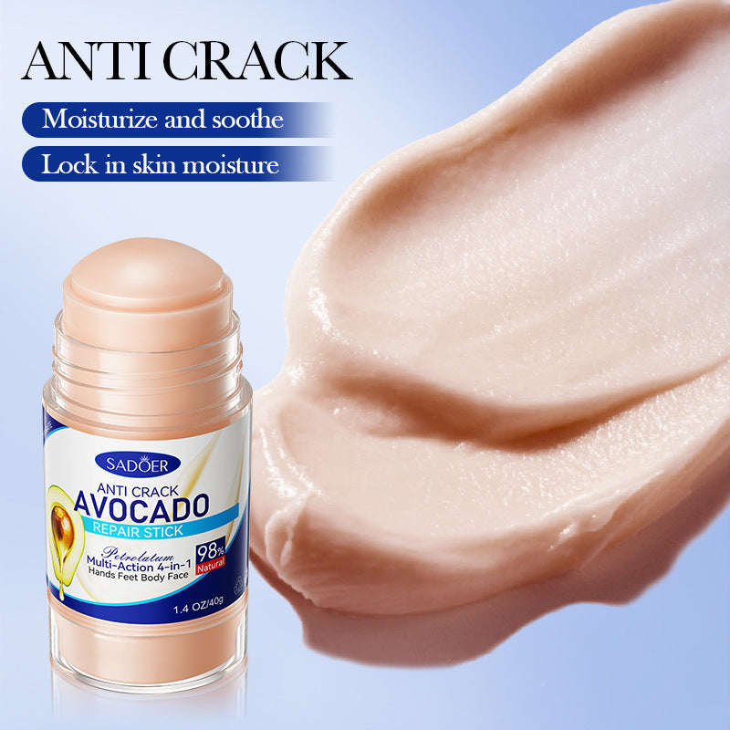 Anti-cracking Vaseline Avocado Repair Stick Anti-cracking Foot Cream
