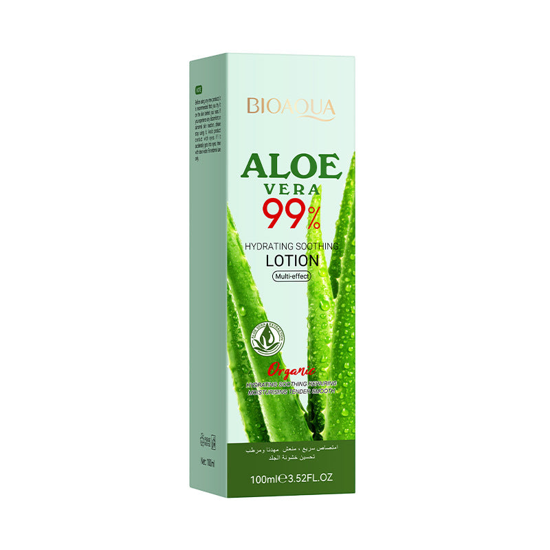 Aloe Vera Hydrating Soothing Lotion, Moisturizing and Firming Skin Water Lotion