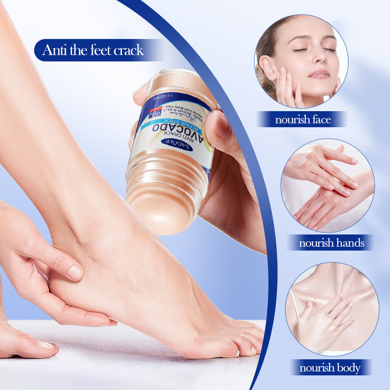 Anti-cracking Vaseline Avocado Repair Stick Anti-cracking Foot Cream