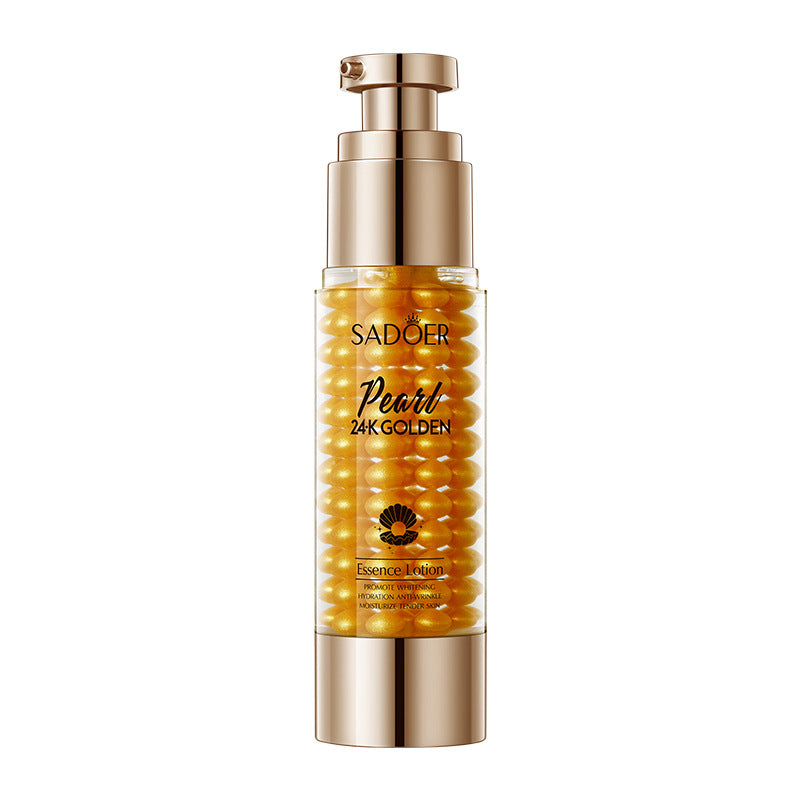 24K Gold Pearl Collagen Whitening Moisturizing Serum, Skin Rejuvenation Moisturizing Lotion
