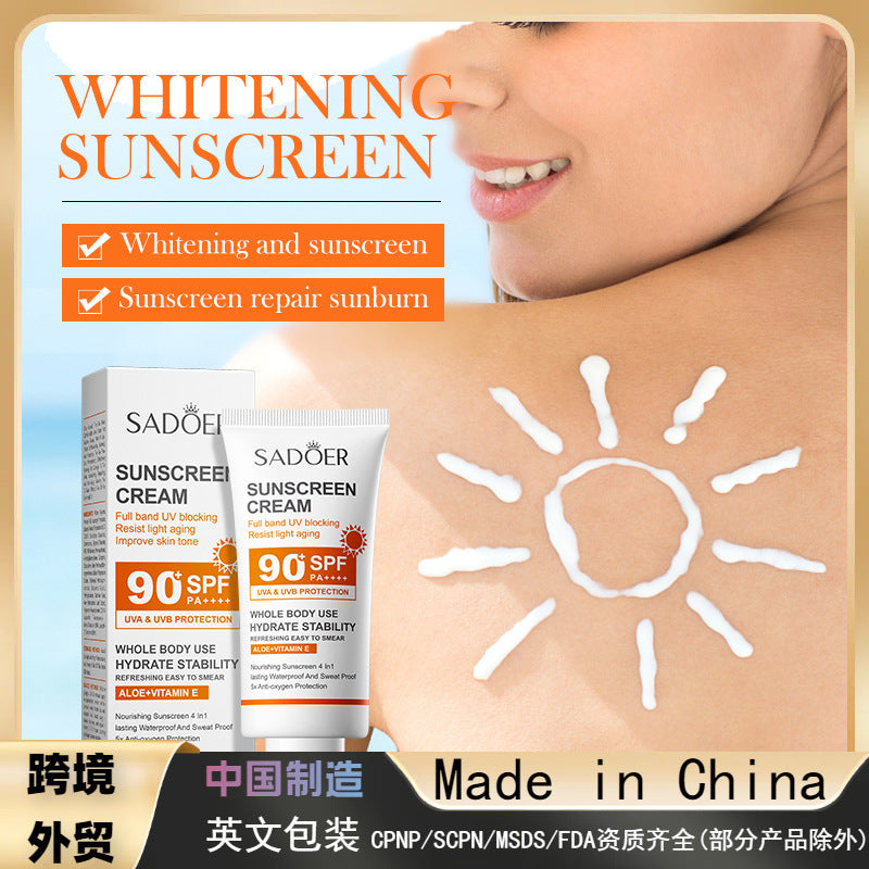 Anti-light Old Sunscreen, Isolation Protection Against Ultraviolet Rays, Sunscreen Foreign Trade