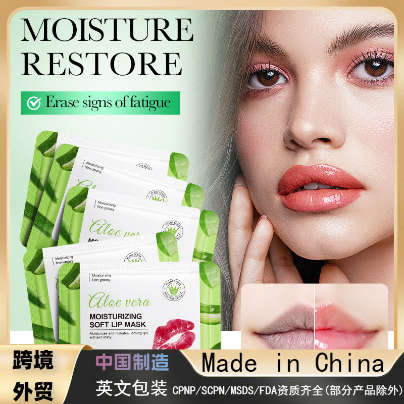 Aloe Vera Moisturizing Lip Mask, Nourishing Lips and Anti-chapped Lip Mask