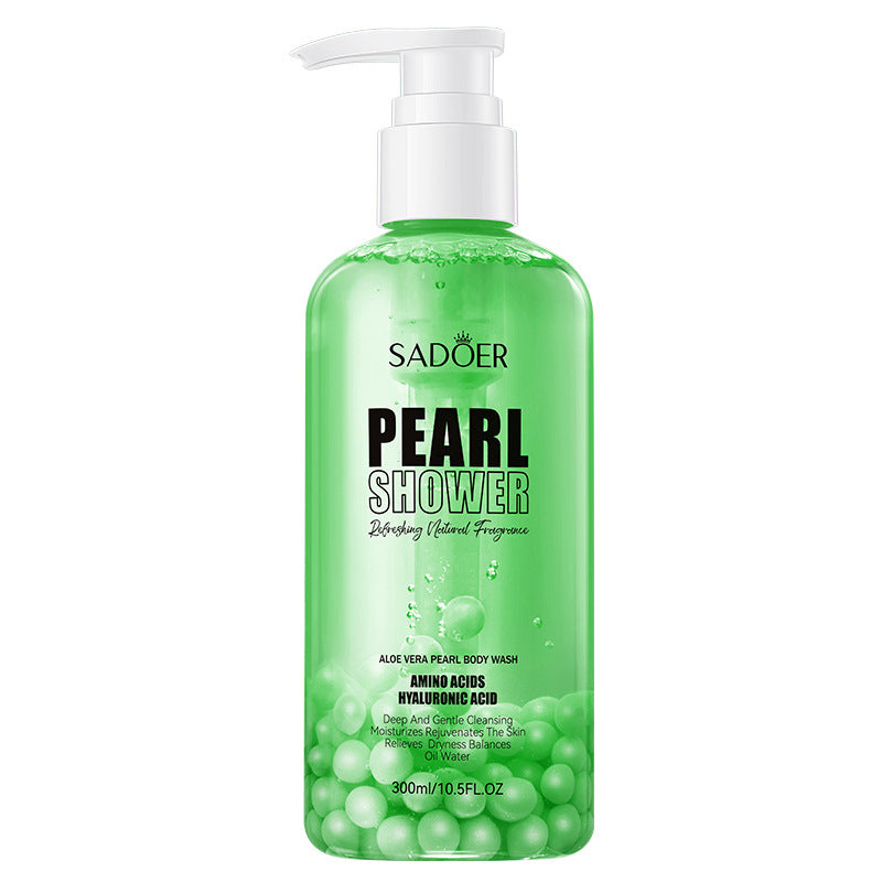 Aloe Vera Pearl Body Wash, Clean and Smooth Fragrance Body Wash