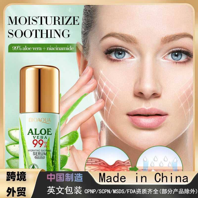 Aloe Vera Hydrating Soothing Serum, Hydrating Moisturizing Moisturizing Essence