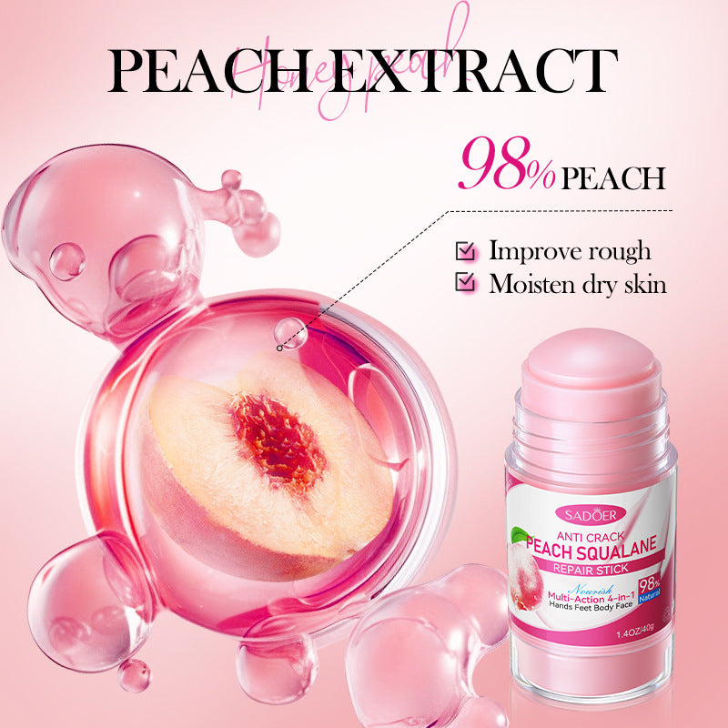 Anti-cracking Squalane Peach Stick Anti-cracking Foot Cream