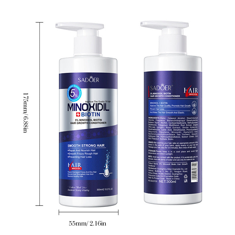 5% Minoxidil Biotin Hair Growth Conditioner Hair Mask