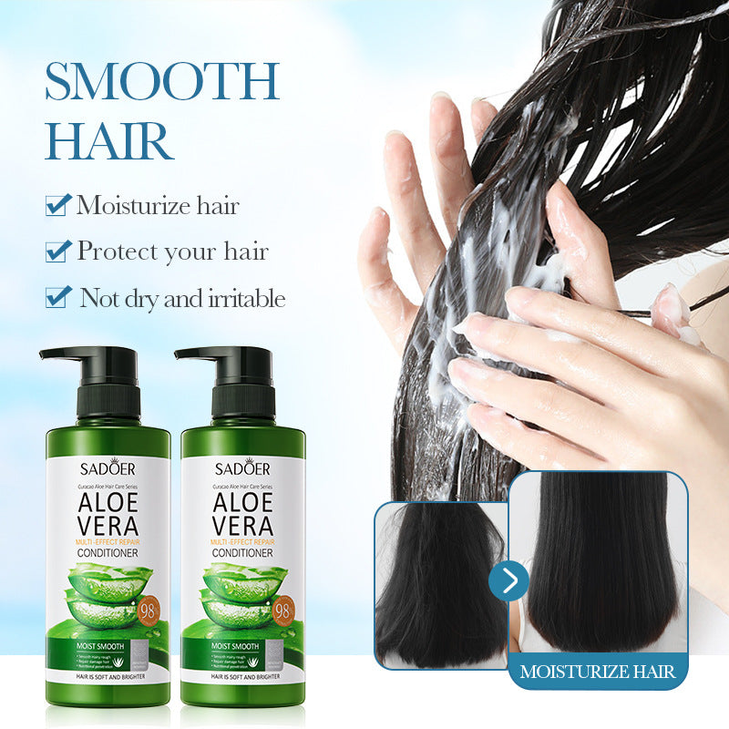 Aloe Vera Multi-Effect Conditioner, Improve Dry Frizz Repair Perm and Dyeing Fluffy