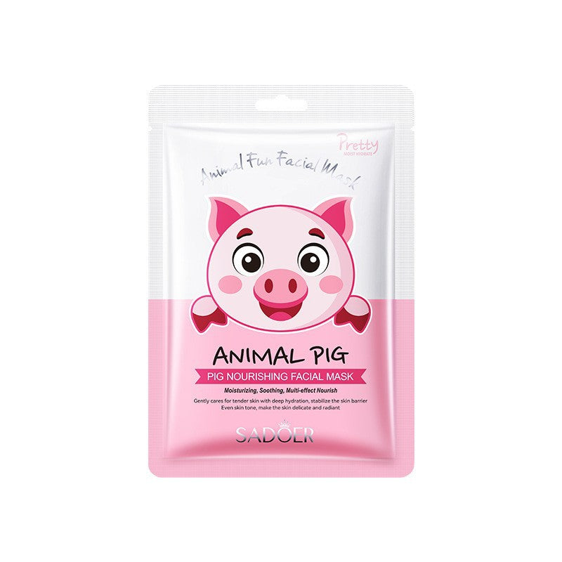 Animal Panda Pattern Brightening Mask, Moisturizing Skin Mask  Wholesale