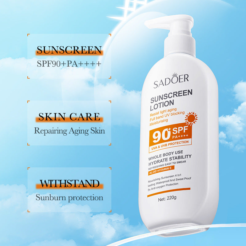 Anti-light Old Body Sunscreen, Refreshing Anti-UV Sunscreen
