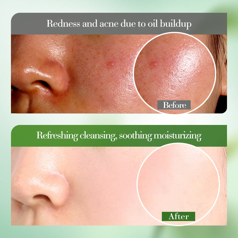 Aloe Vera Soothing Smooth Cleanser, Gentle Cleansing Facial Cleanser