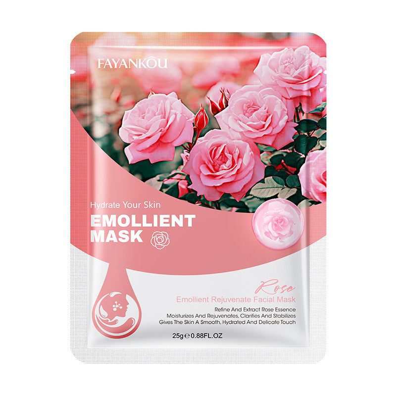 All English FAYANKOU Plant Mask Hydrating Moisturizing Mask Facial mask