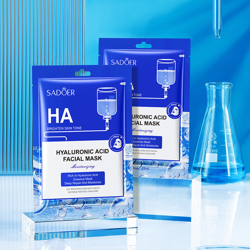 All English Mask SADOER Hyaluronic Acid Vitamin E Oligopeptide Hydrating Moisturizing Tablets