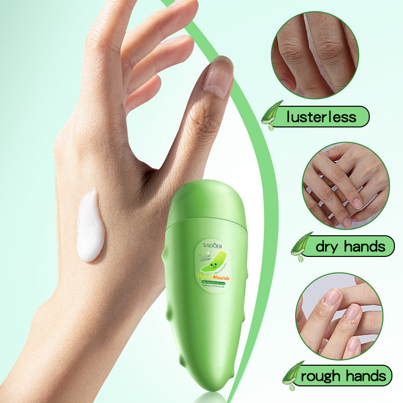 Aloe Vera Hyaluronic Acid Hydrating Nourishing Hand Cream Anti-drying and Cracking Autumn and Winter Hand Cream