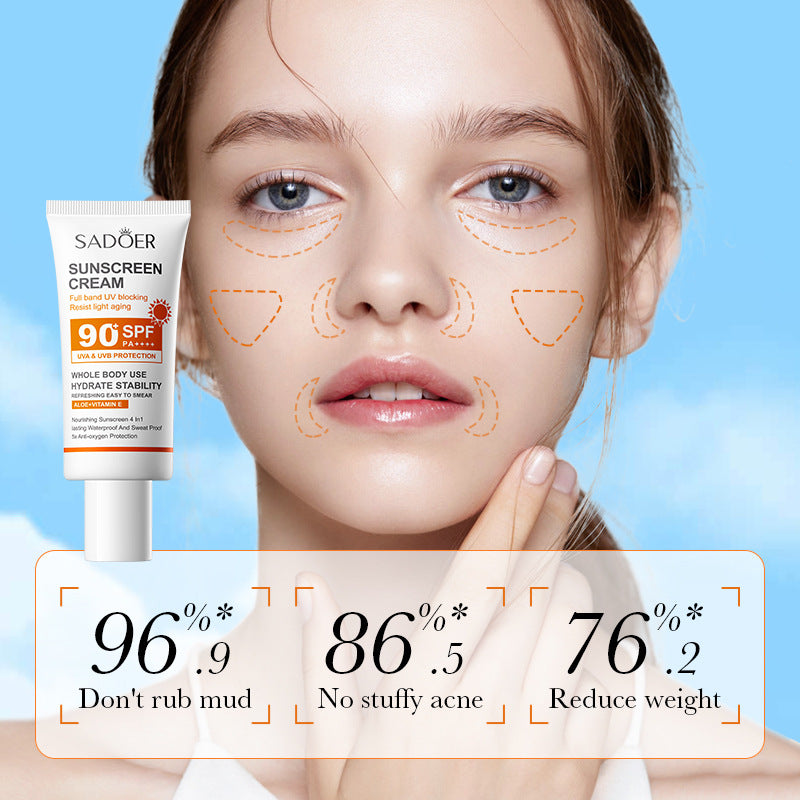 Anti-light Old Sunscreen, Isolation Protection Against Ultraviolet Rays, Sunscreen Foreign Trade