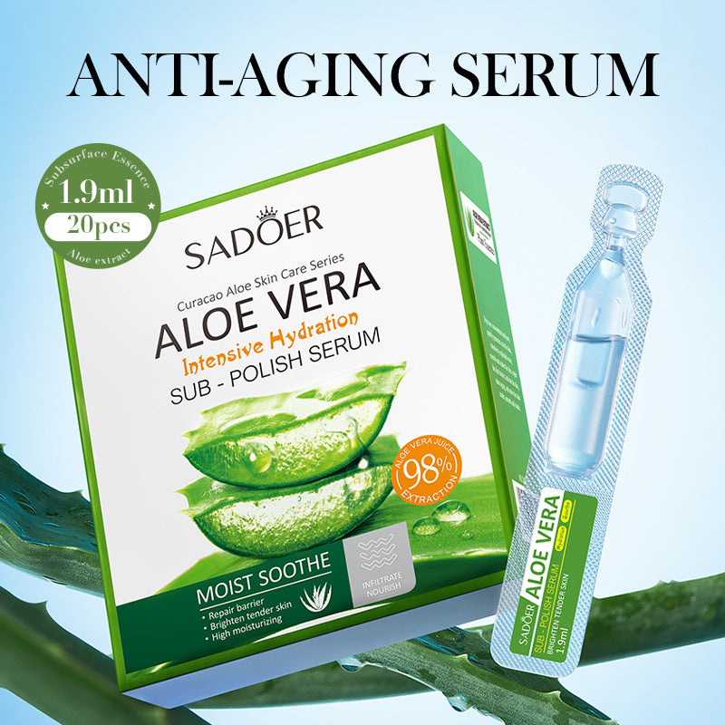 Aloe Vera Hydrating and Rejuvenating Essence, Hydrating and Moisturizing Essence