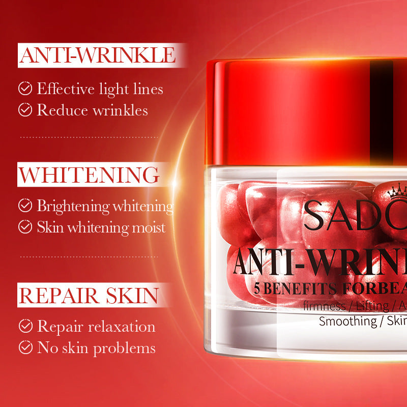 Anti-Wrinkle Pills Anti-Wrinkle Essential Oil, Delicate Moisturizing Rejuvenation Serum