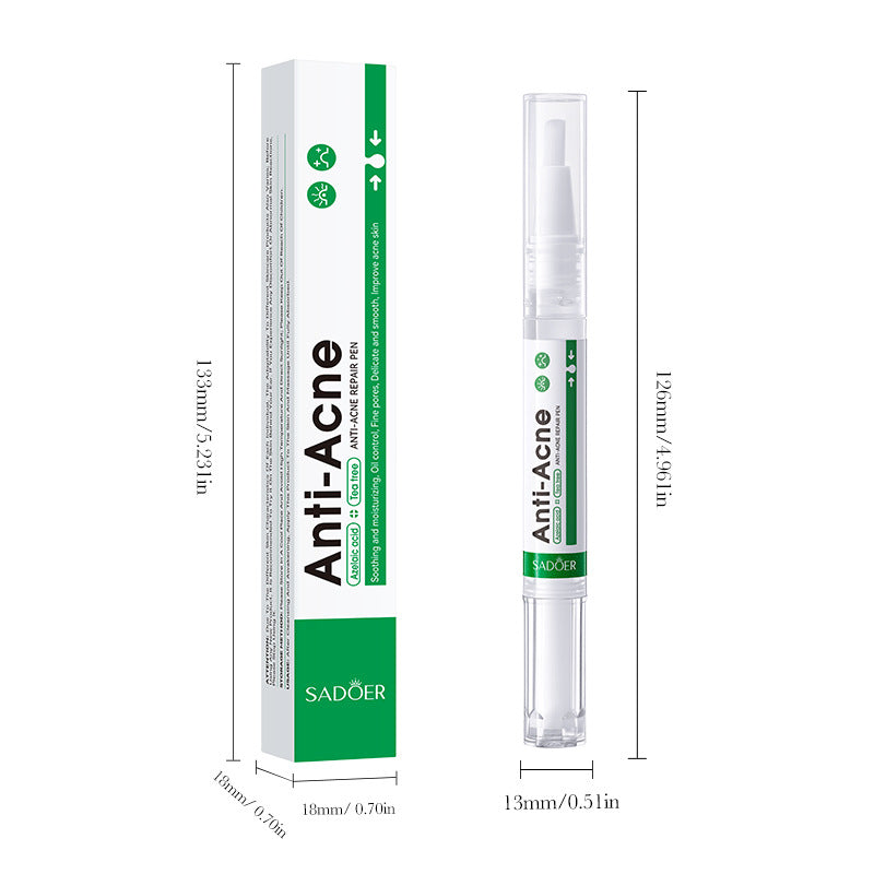 Acne pen, improve acne skin, student acne moisturizing serum