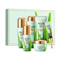 Aloe Vera Soothing Moisturizing Skin Beauty Six-piece Set, Moisturizing Skin Care Product Set