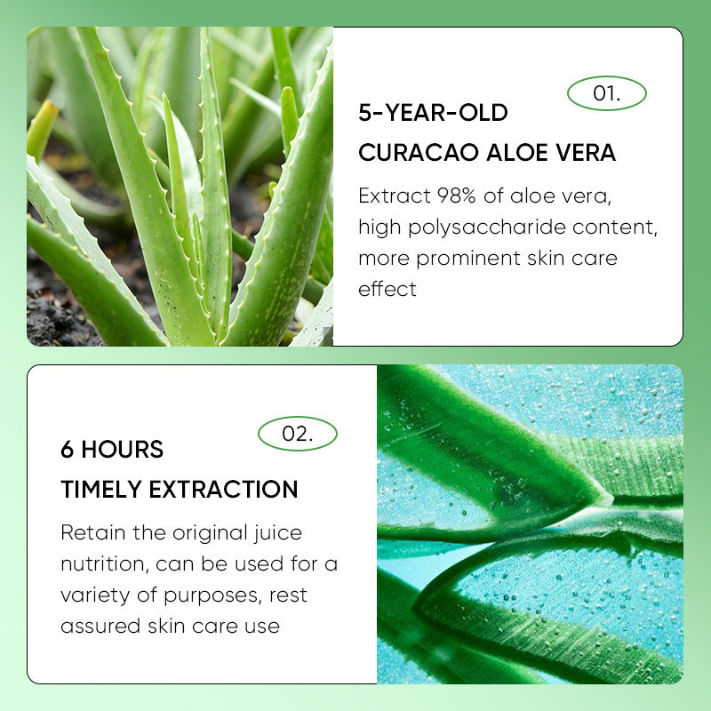 Aloe Vera Nourishing and Repairing Eye Cream, Hydrating and Moisturizing, Refreshing, Fading Fine Lines, Eye Bags Firming