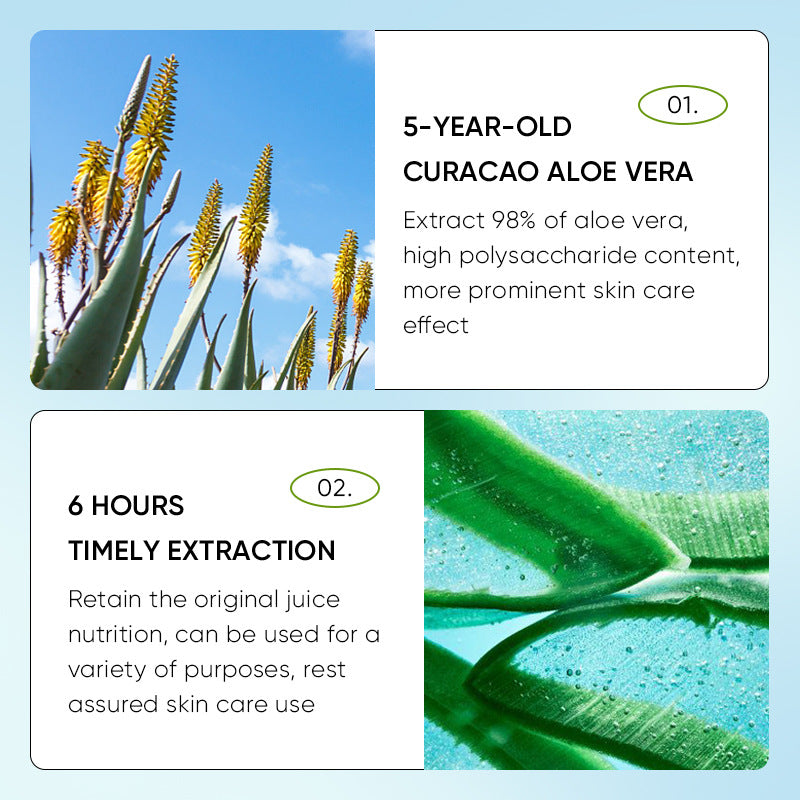 Aloe Vera Hydrating and Moisturizing Serum Skin Rejuvenating and Moisturizing Facial Serum Hydrating