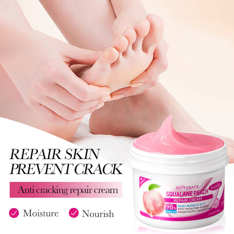 Anti-cracking Squalane Peach Cream, Hand and Foot Cream