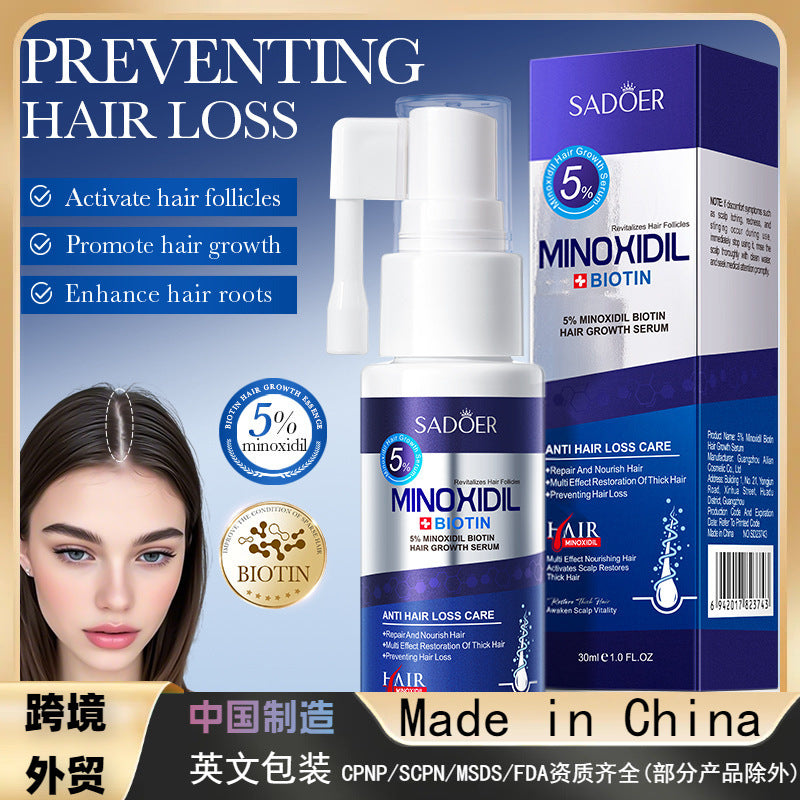 5% Minoxidil Biotin Hair Growth Serum Conditioner  Wholesale