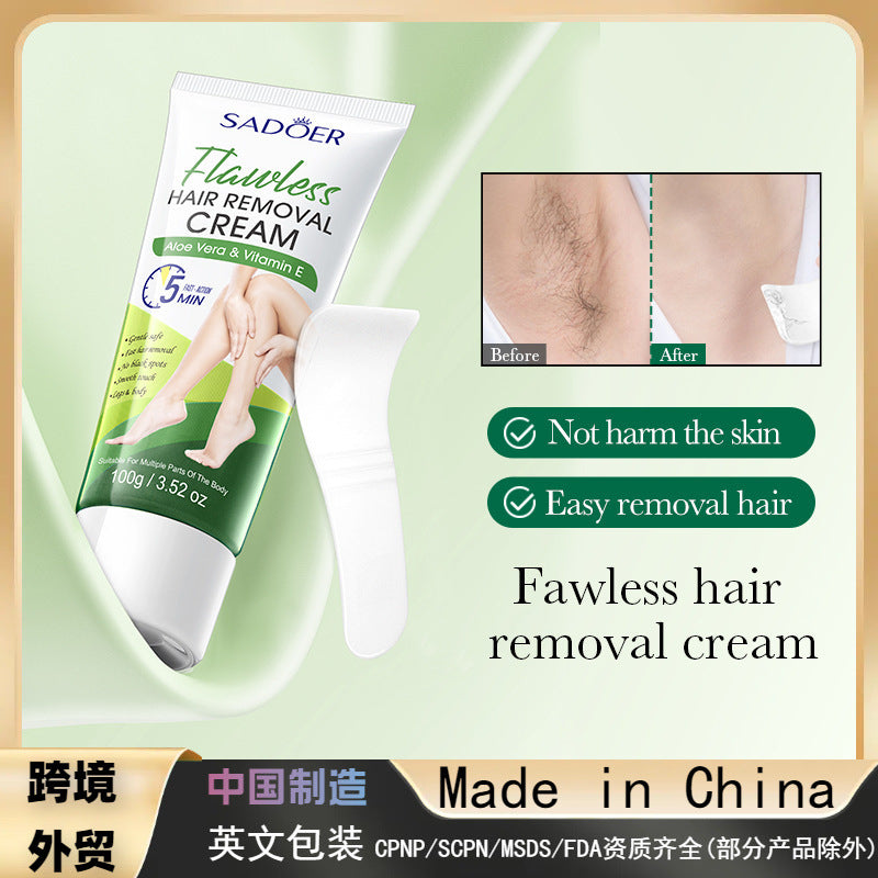 Aloe Vera VE Smooth Flawless Hair Removal Cream No Underarm Hair Removal Cream