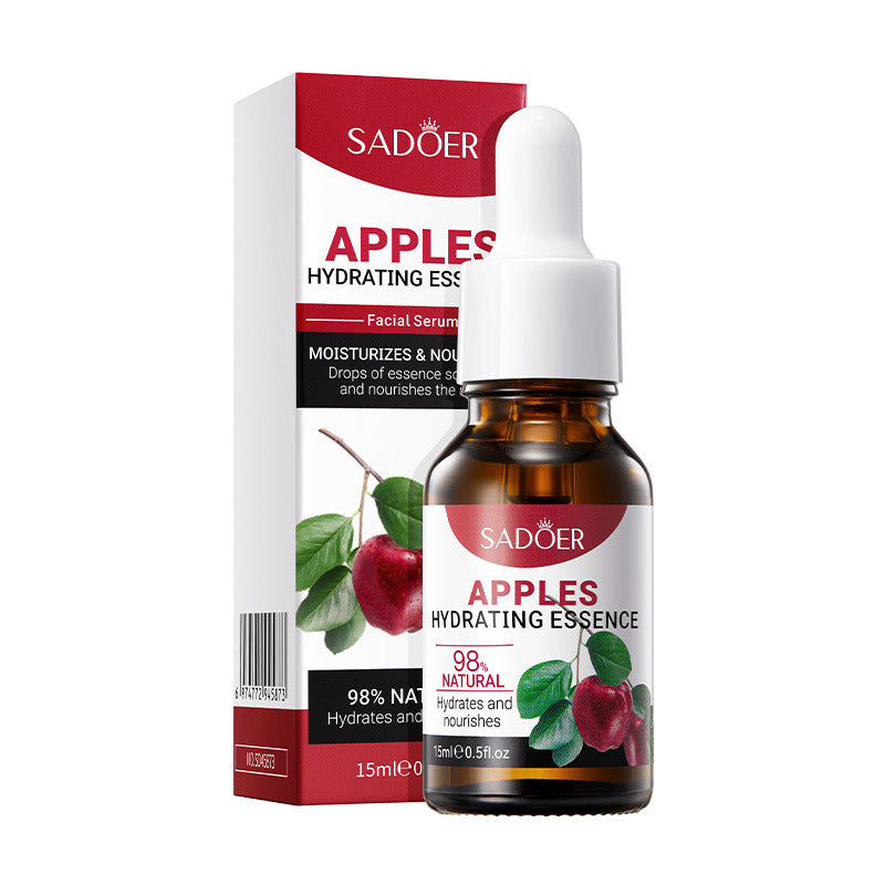 Apple Moisturizing Serum Fruit Hydrating Moisturizing Fine Pore Improving Acne Mark Facial Solution