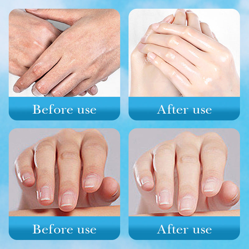 Aloe Vera Moisturizing Repair Hand Mask, Skin Rejuvenation Moisturizing Plant Hand Mask